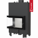 Топка с теплообменником Kratki PRO MBM/PW/10/L/BS/W угловое стекло слева