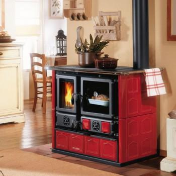 Печь La NORDICA Печь Rosa 5.0 Maiolica Bordeaux (Бордовый)