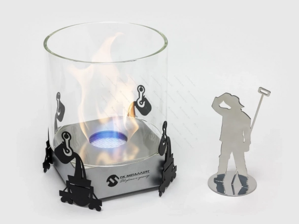 Настольный биокамин Lux Fire Серия 2 S