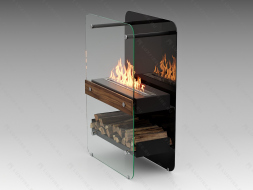 Напольный биокамин Lux Fire &amp;quot;Пятница W&amp;quot;