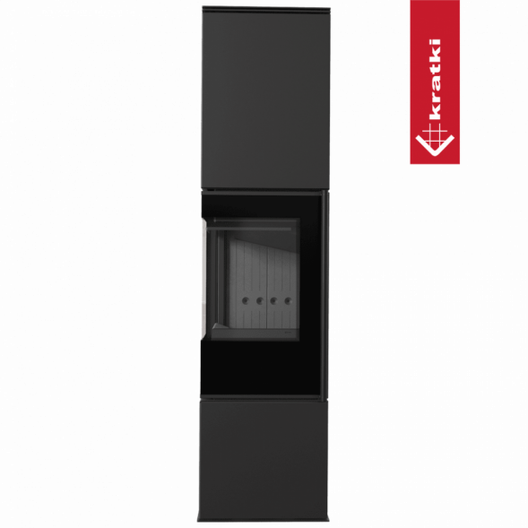 Печь Kratki PRO REN/L/L (Чёрная футеровка с доводчиком)