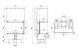 Топка DEFRO HOME INTRA SM C G, 10 кВт, 841/549/393мм, трехсторонний, гильотина