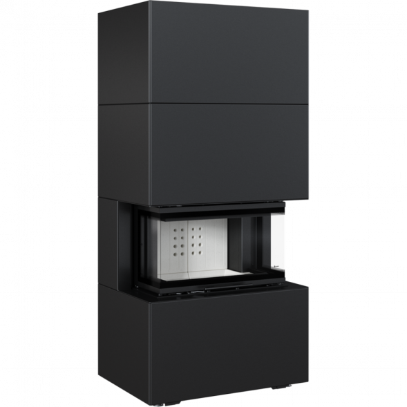 Каминокомплект Home Easy Box с топкой NBC (В корпусе черного цвета, с доводчиком)