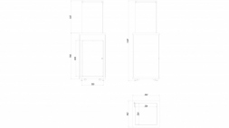Нагреватель газовый PATIO MINI/G31/37MBAR/CZ - черное стекло, пульт